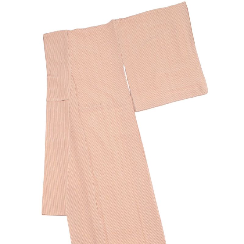 美品】江戸小紋 千筋 灰梅 梅鼠 正絹 袷 仕付け糸付き 身丈:約 美品】江戸小紋 千筋 灰梅 梅鼠 正絹 袷 仕付け糸付き 身丈:約
