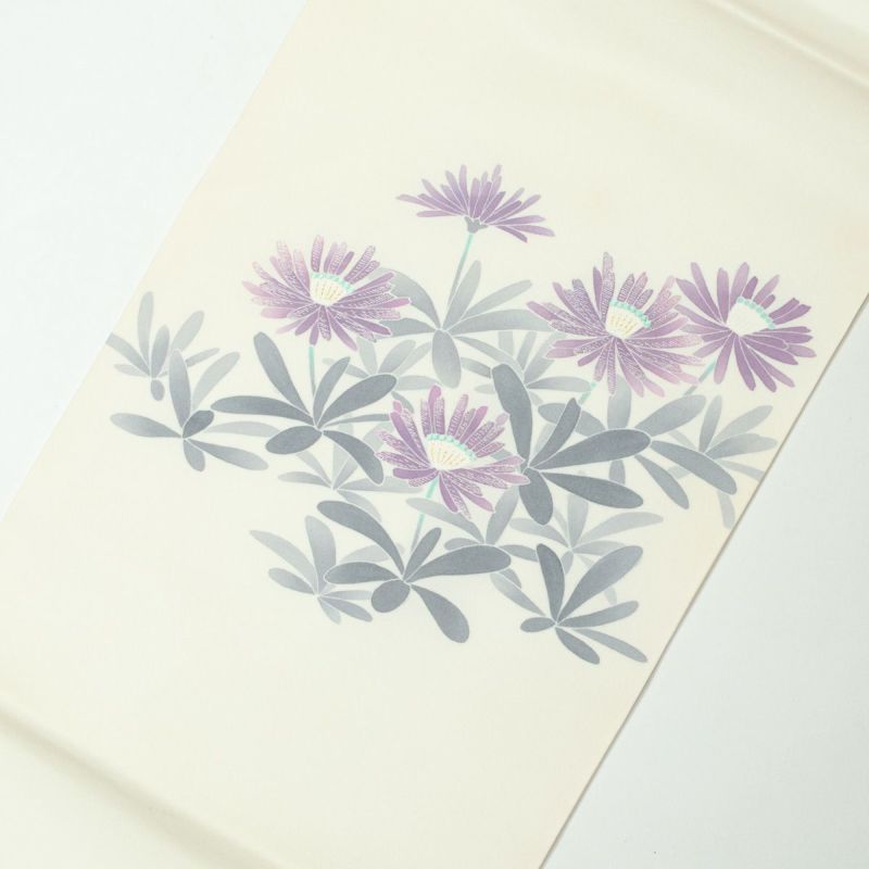 刺繍 塩瀬名古屋帯 正絹 上品な花 九寸 U-6931 楽天市場】九寸名古屋帯 絹菱 京都名門染匠 正絹 本加工友禅