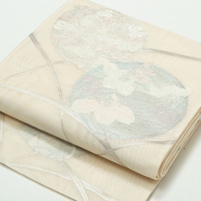 ZF-104￼￼￼￼5 付下げ 叩き染 露芝 金彩 正絹 袷 広衿 高級 逸品 wk_oba_111000_0.jpg